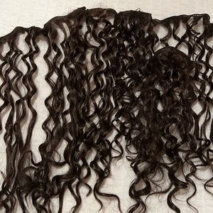 Hair extensions. Real hair.